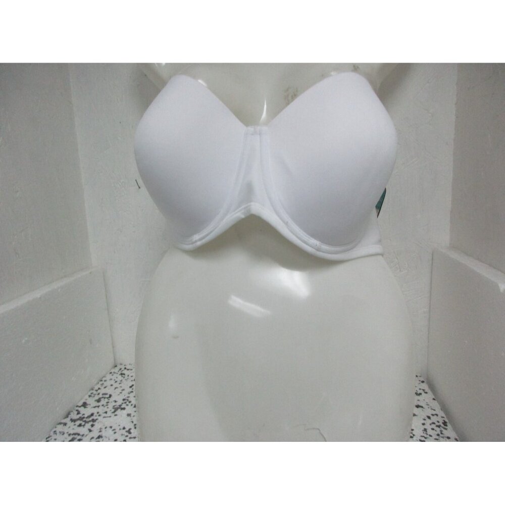 Radiant  Women's 74325 Full Figure Comfort Bra Underwire White 42C New!!